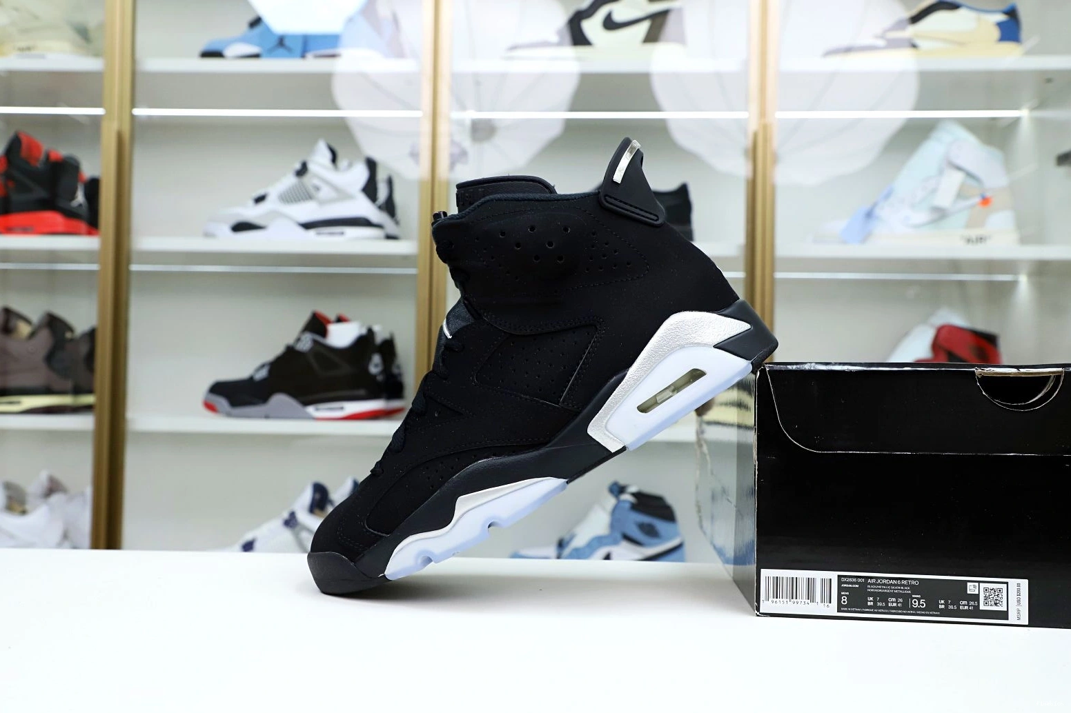 AIR CHROME JORDAN 6 1222
